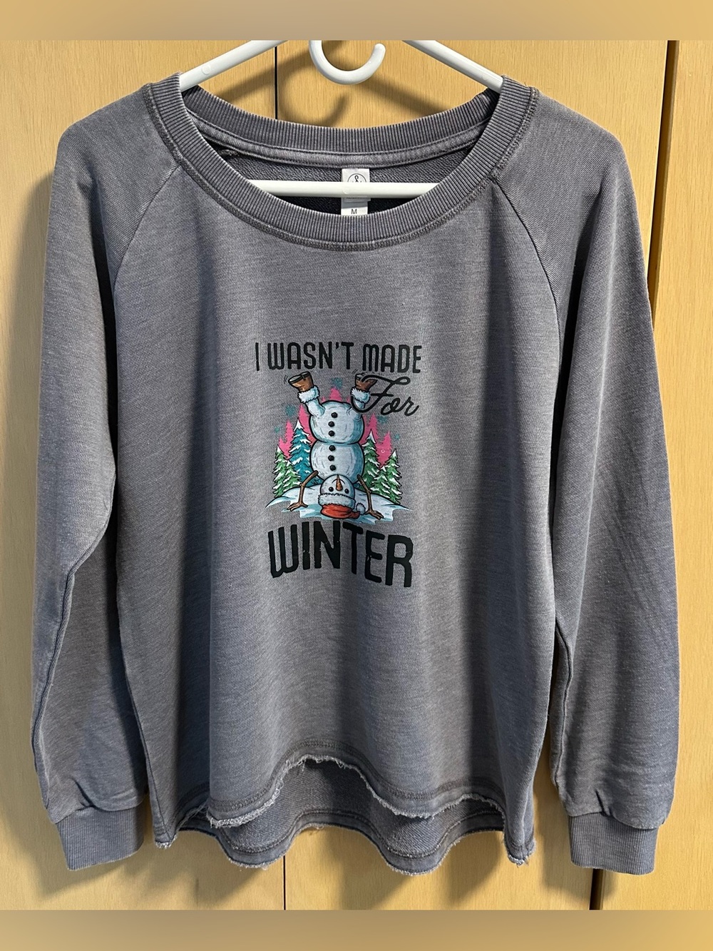 Winter/Christmas Theme Graphic Crewneck Sweatshirt - NIP